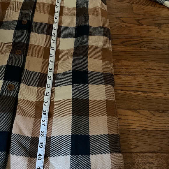 NWT Outerknown Womens Shacket Coat Jacket Plaid - Picture 4 of 11